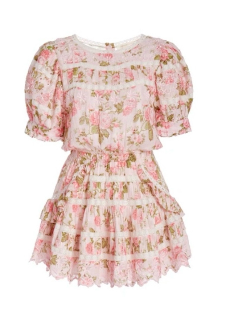LoveShackFancy's mini Augustine Dress, NWT Size M - Picture 8 of 14